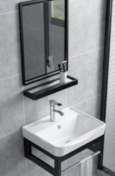 ΣΕΤ ΕΠIΠΛΟΥ ΜΠΑΝΙΟΥ NS-S50 ΜΕ ΚΑΘΡΕΠΤΗ LED MARTIN